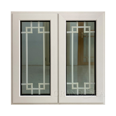 Decorazione della casa moderna Finestre a impatto con hardware qualificato e tipo di tenda appesa