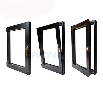 Decorazione della casa moderna Finestre a impatto con hardware qualificato e tipo di tenda appesa