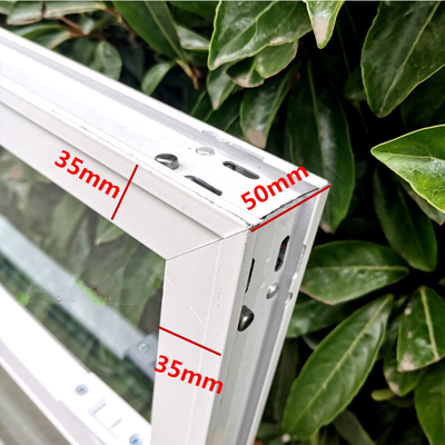 America Style Vinyl Window Upvc Frame Pvc Double Hang Windows per ufficio domestico