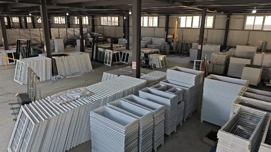 Porta scorrevole a doppia finestra scorrevole in PVC orizzontale a spinta-tirata insonorizzante in PVC